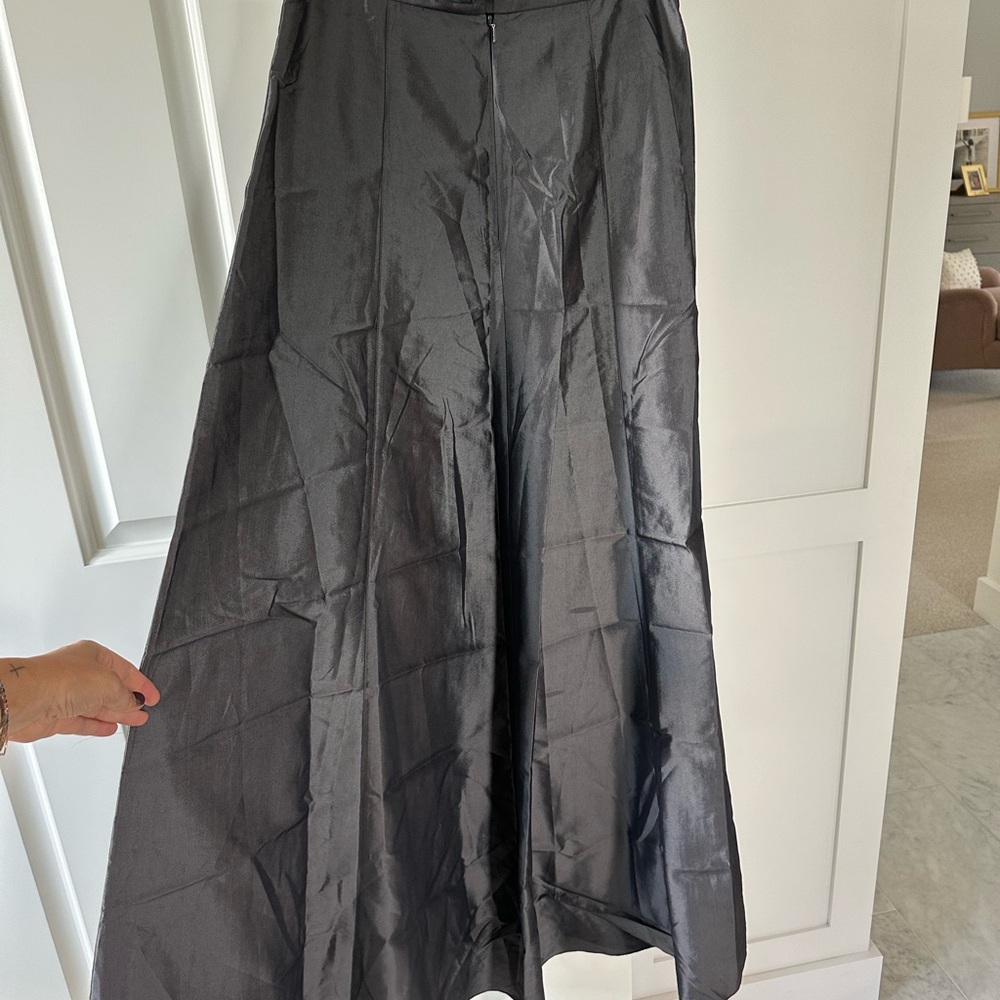 Express Black A-Line Maxi ball gown Skirt